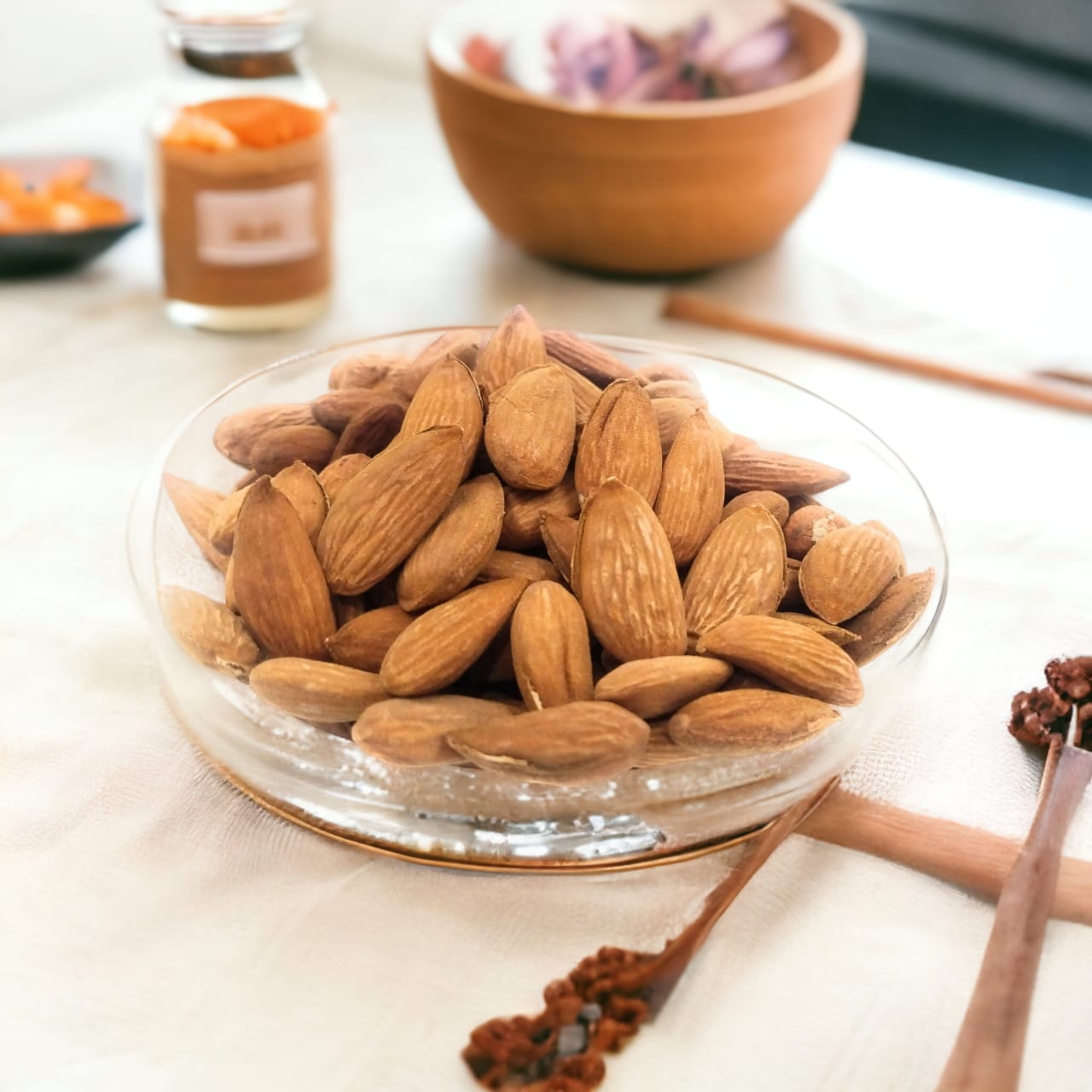 Kashmiri Mamra almonds inshell