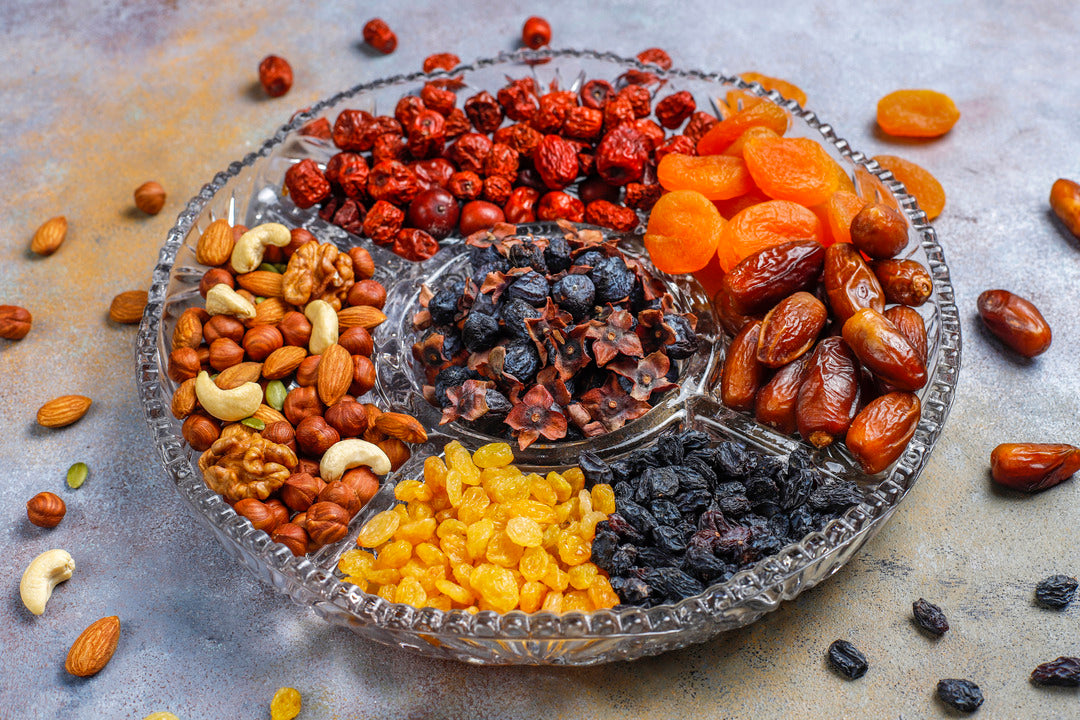 Organic dry fruits mix