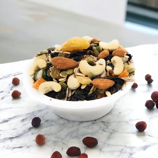 Organic dry fruits mix