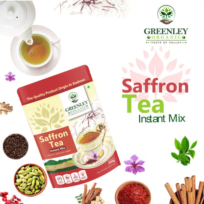 Saffron tea instant mix